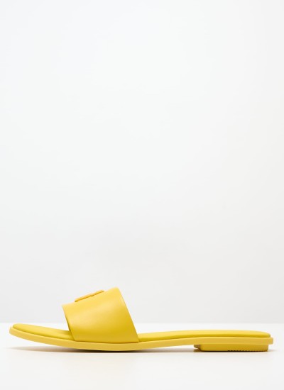 Γυναικεία Flats Gizeh.BS Ανθρακί Δέρμα Birkenstock