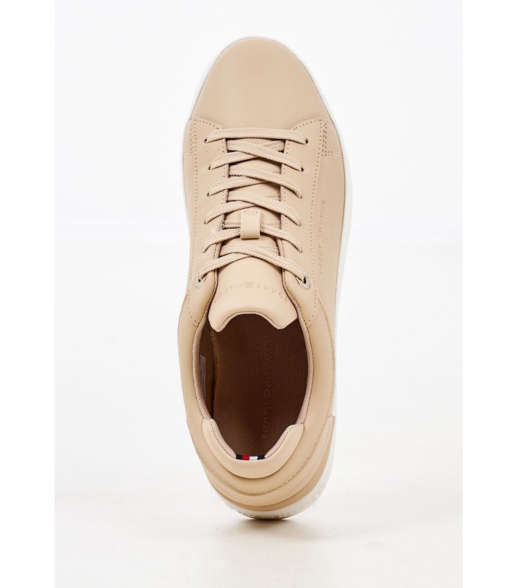 Γυναικεία Παπούτσια Casual Th.Feminine.G Μπεζ Δέρμα Tommy Hilfiger Γυναικεία Παπούτσια Casual Th.Feminine.G Μπεζ Δέρμα Tommy Hilfiger