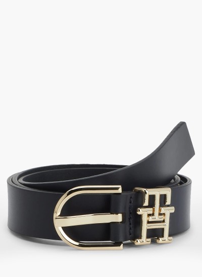 Women Belts Bridge.Belt Black ECOleather Calvin Klein