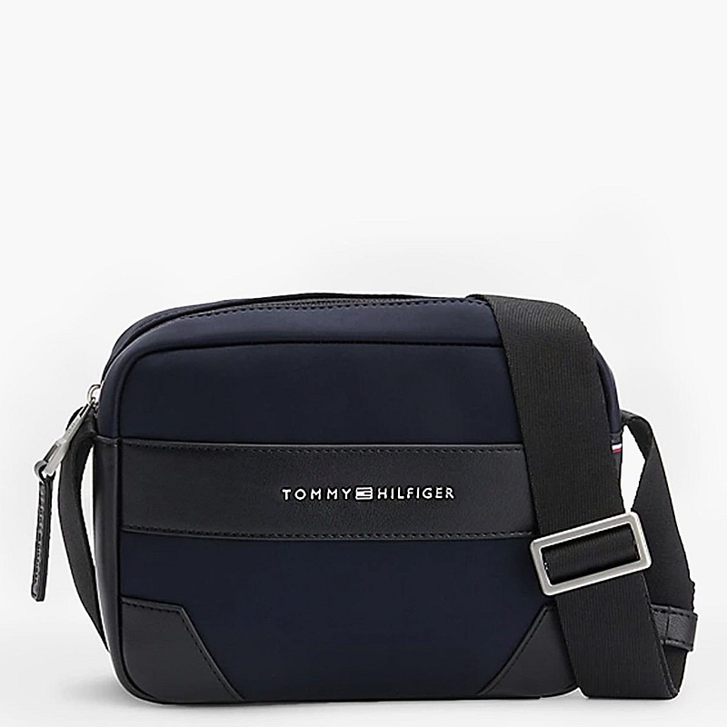 Men Bags Urban.Camera Blue Nylon Tommy Hilfiger