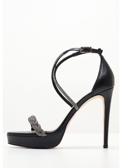 Ανδρικά Παπούτσια Δετά M4972.GLM Μαύρο Δέρμα Boss shoes