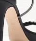 Women Sandals 2249.91633L Black Leather Mortoglou