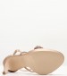 Women Sandals 2249.91633L Gold Leather Mortoglou