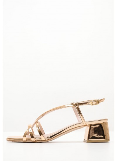 Women Sandals 2337.30105 Bronze Patent Leather Mortoglou