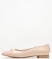 Women Moccasins 2343.10435 Beige Patent Leather Mortoglou