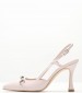 Women Pumps & Peeptoes High 2343.2250 Beige Leather Mortoglou