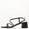Women Sandals 2343.30104 Black Leather Mortoglou Women Sandals 2343.30104 Black Leather Mortoglou