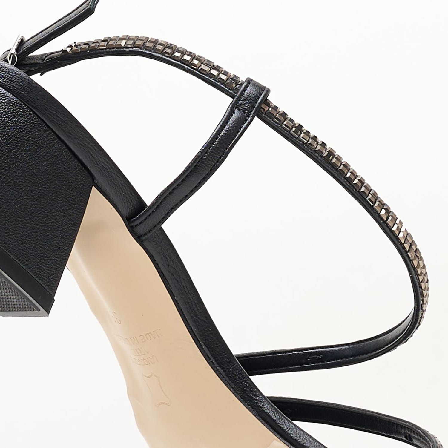 Women Sandals 2343.30104 Black Leather Mortoglou Women Sandals 2343.30104 Black Leather Mortoglou