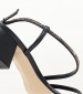 Women Sandals 2343.30104 Black Leather Mortoglou