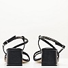 Women Sandals 2343.30104 Black Leather Mortoglou Women Sandals 2343.30104 Black Leather Mortoglou