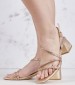 Women Sandals 2343.30104 Bronze Leather Mortoglou