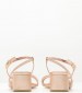 Women Sandals 2343.30104 Bronze Leather Mortoglou