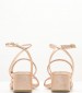 Women Sandals 2343.30106 Bronze Leather Mortoglou