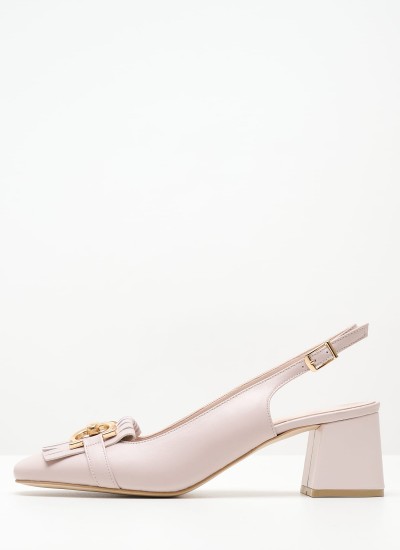 Women Pumps & Peeptoes High Hello Beige Leather Nine West