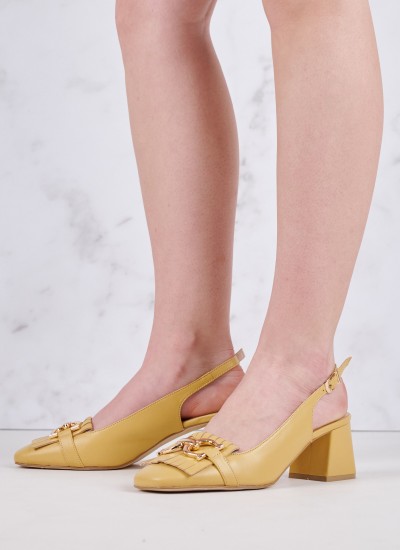 Women Pumps & Peeptoes High Hello Beige Leather Nine West