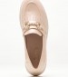 Women Moccasins 2344.12645 Nude Patent Leather Mortoglou