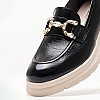 Women Moccasins 2344.12646 Black Patent Leather Mortoglou Women Moccasins 2344.12646 Black Patent Leather Mortoglou