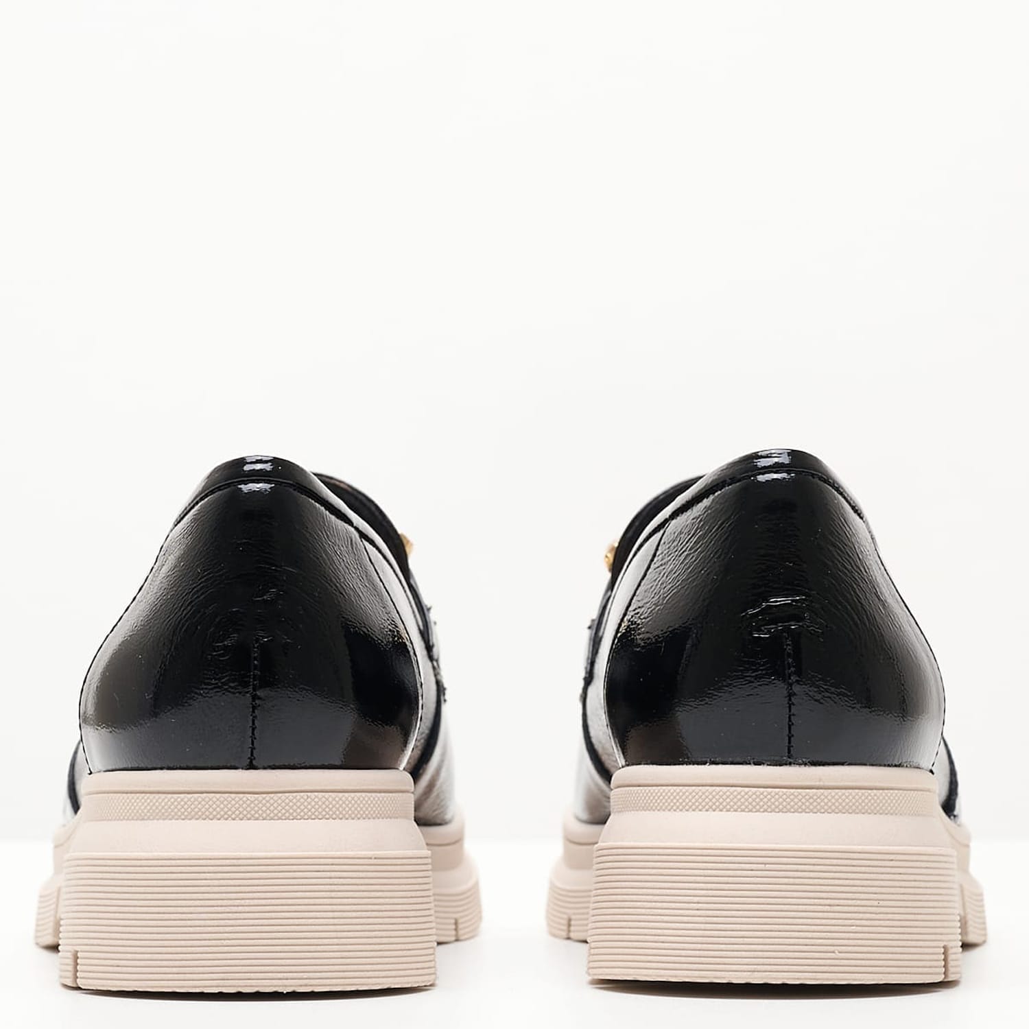 Women Moccasins 2344.12646 Black Patent Leather Mortoglou Women Moccasins 2344.12646 Black Patent Leather Mortoglou