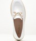 Women Moccasins 2344.12646 White Patent Leather Mortoglou