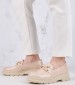 Women Moccasins 2344.12646 Nude Patent Leather Mortoglou