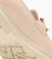 Women Moccasins 2344.12646 Nude Patent Leather Mortoglou