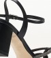 Women Sandals 2345.63505 Black Leather Mortoglou