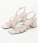 Women Sandals 2345.63518 Silver Leather Mortoglou