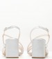 Women Sandals 2345.63518 Silver Leather Mortoglou