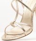 Women Sandals 2346.718448 Gold Leather Mortoglou