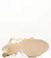 Women Sandals 2346.718448 Gold Leather Mortoglou