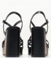 Women Sandals 2347.74201 Black Leather Mortoglou