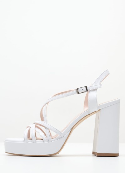 Γυναικείες Γόβες & Peeptoes Ψηλές TATIANA3 Χρυσό ECOleather Nine West