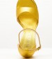 Women Sandals High 2348.74107 Yellow Leather Mortoglou