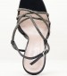 Women Sandals High 2348.83708 Black Leather Mortoglou