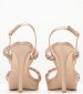 Women Sandals 2349.916106 Gold Leather Mortoglou