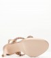 Women Sandals 2349.916106 Gold Leather Mortoglou