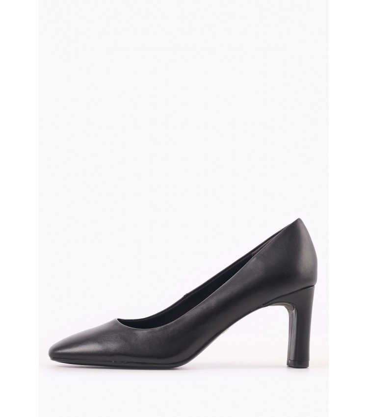 Women Pumps & Peeptoes Low 22403 Black Leather Tamaris