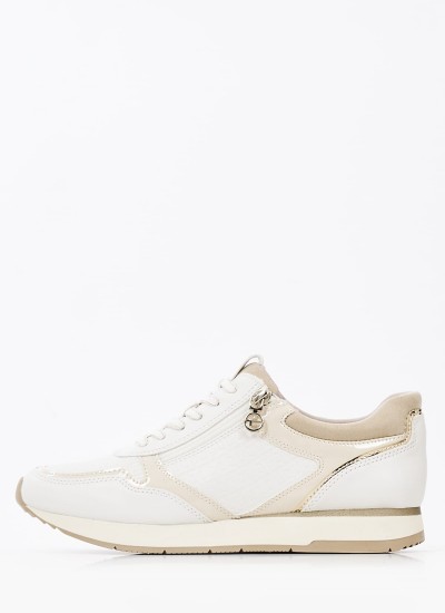 Γυναικεία Παπούτσια Casual 23603 Άσπρο ECOleather Tamaris