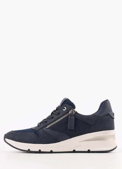 Γυναικεία Παπούτσια Casual 23702 Μπλε ECOleather Tamaris