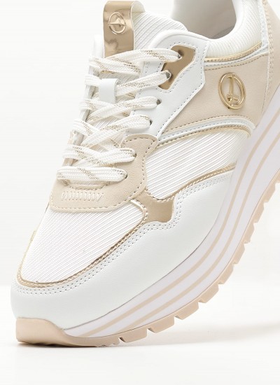Γυναικεία Παπούτσια Casual 23706 Άσπρο ECOleather Tamaris