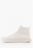 Women Casual Shoes 25212 White Fabic Tamaris