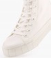 Women Casual Shoes 25212 White Fabic Tamaris