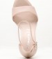 Women Sandals 28326 Nude Leather Tamaris