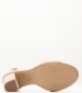 Women Sandals 28326 Nude Leather Tamaris