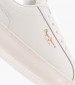 Women Casual Shoes Adams.Basic White Leather Pepe Jeans