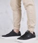 Men Casual Shoes Eaton.Part Black Leather Pepe Jeans