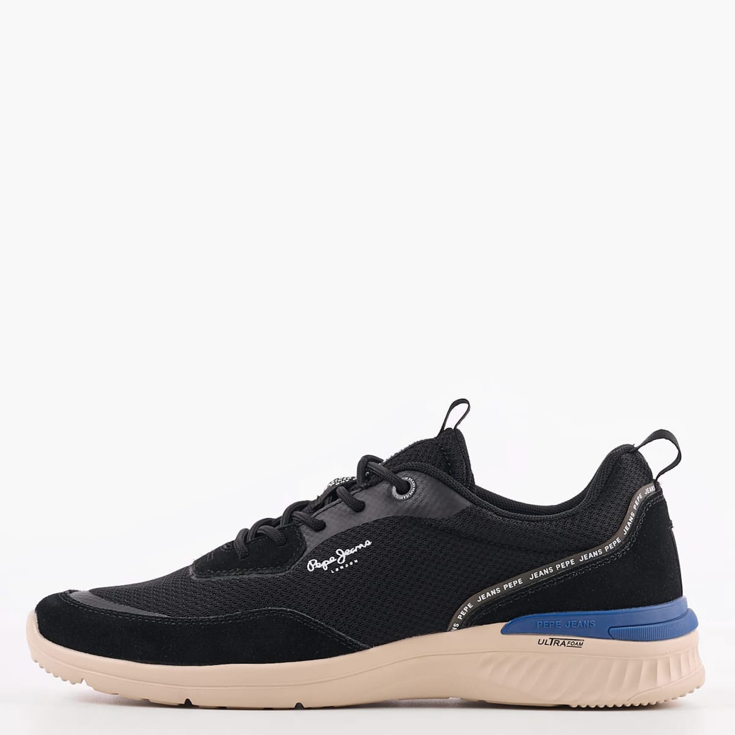 Ανδρικά Παπούτσια Casual Jay.Pro.Advance Μαύρο Ύφασμα Pepe Jeans