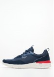 Men Casual Shoes Jay.Pro.Advance Blue Fabric Pepe Jeans