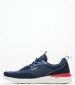 Men Casual Shoes Jay.Pro.Advance Blue Fabric Pepe Jeans