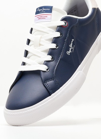 Παιδικές Σαγιονάρες & Πέδιλα Rope.Sandal Μπλε ECOleather Tommy Hilfiger